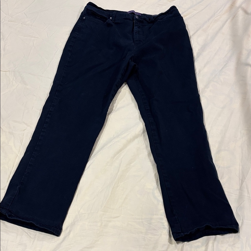 Gloria Vanderbilt Women's Black Boot Cut Jeans